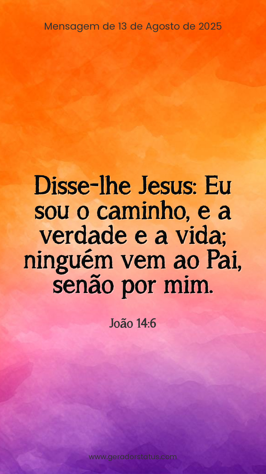 Status do dia: Versículo