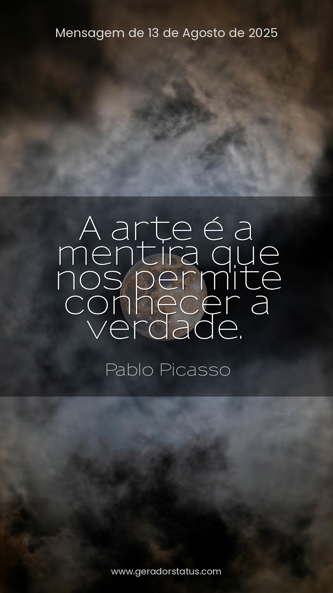 Status do dia: Citação