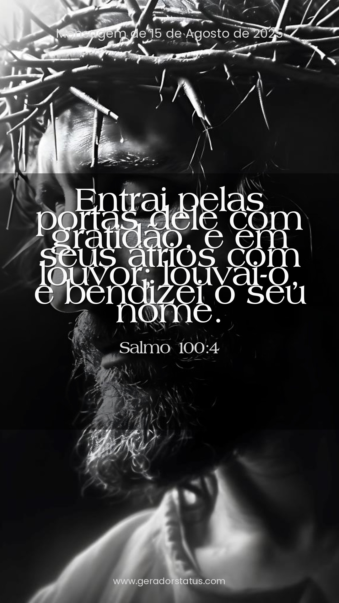 Status do dia: Salmo