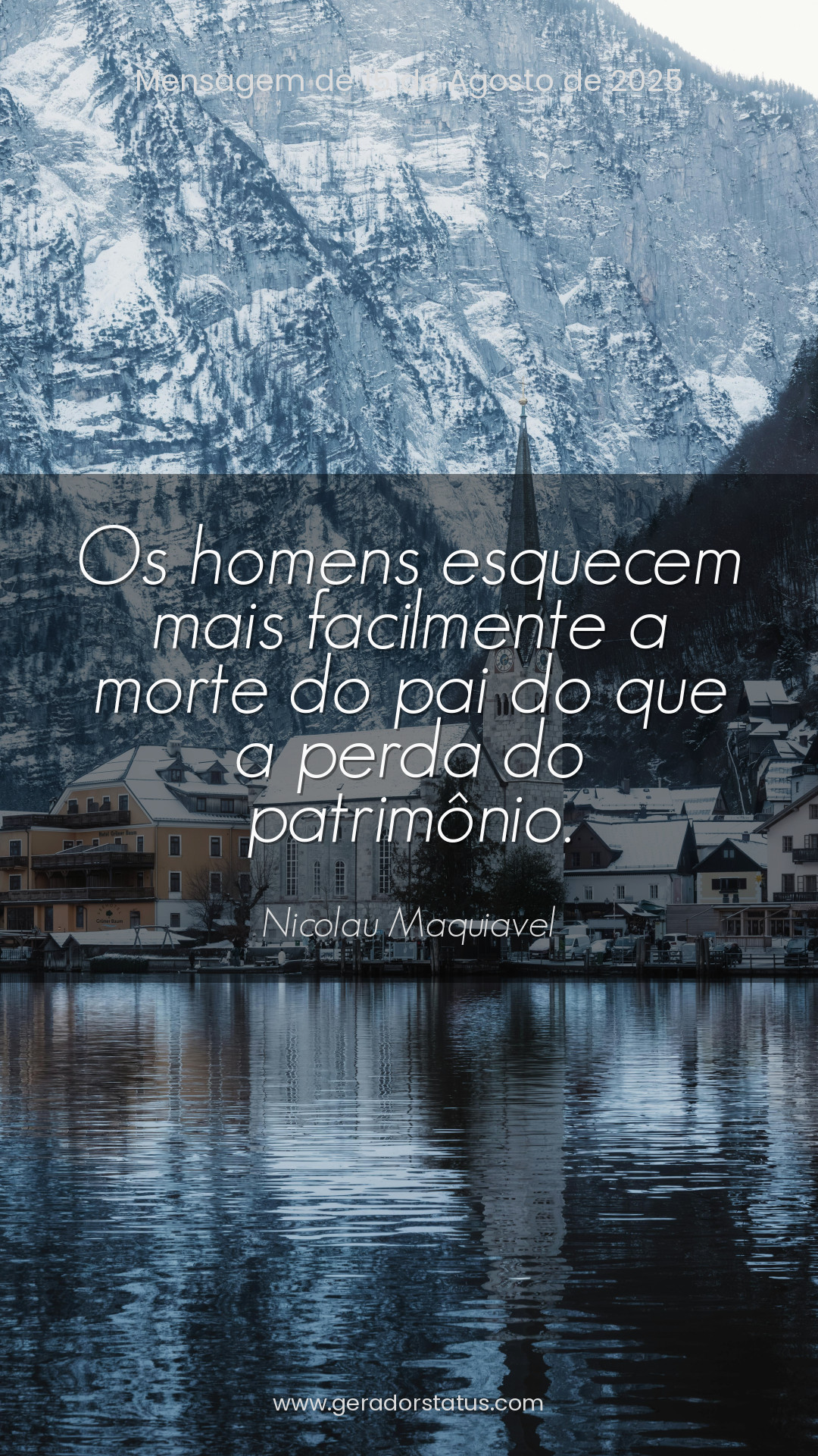 Status do dia: Sabedoria