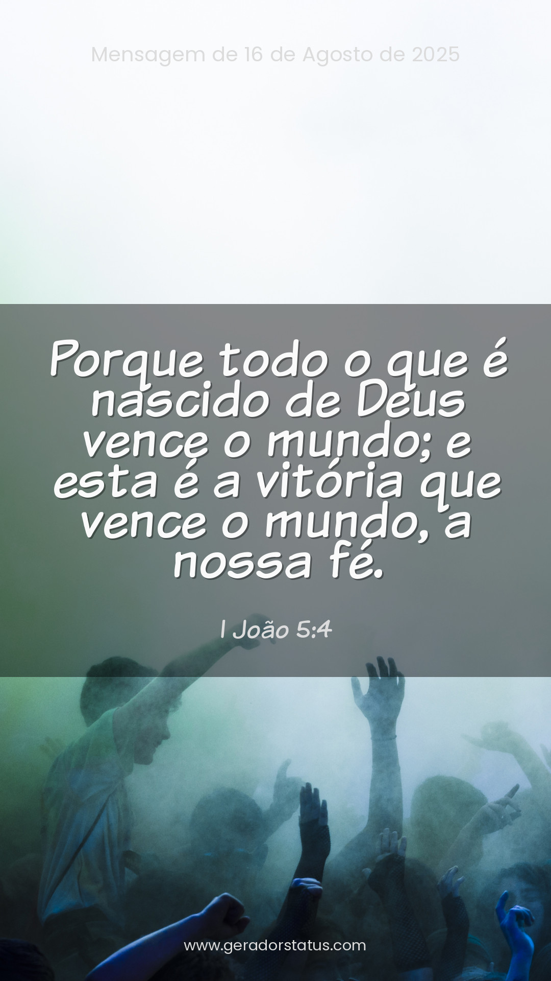 Status do dia: Versículo