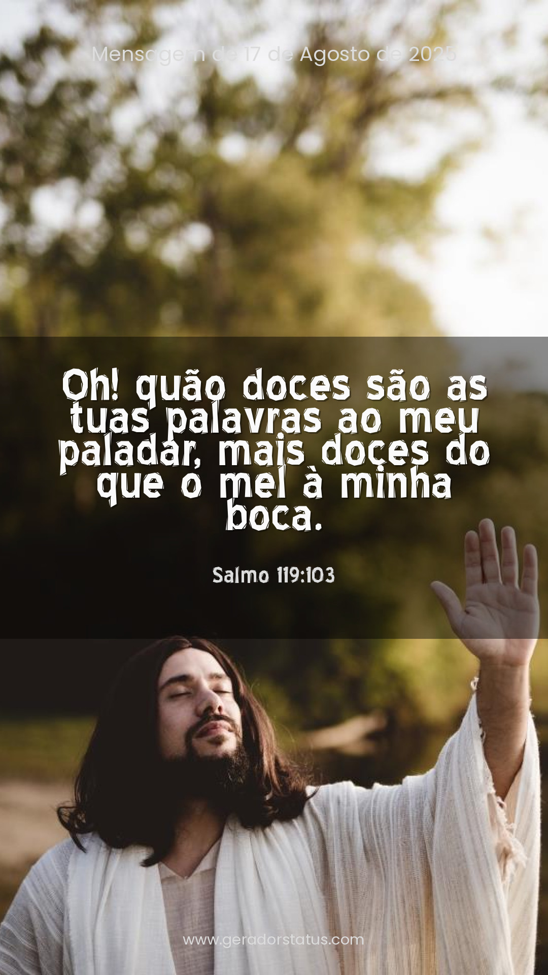 Status do dia: Salmo