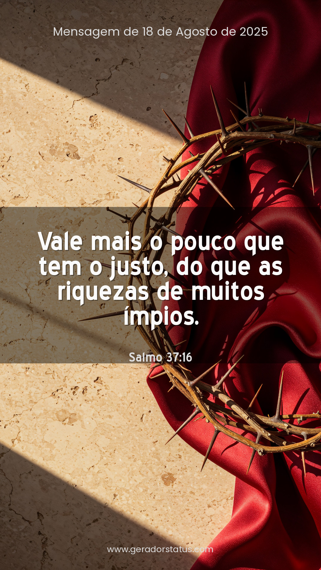 Status do dia: Salmo