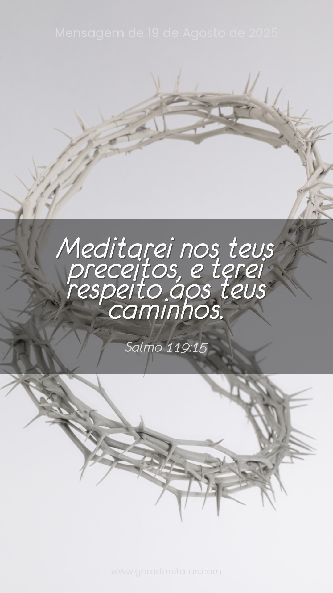 Status do dia: Salmo