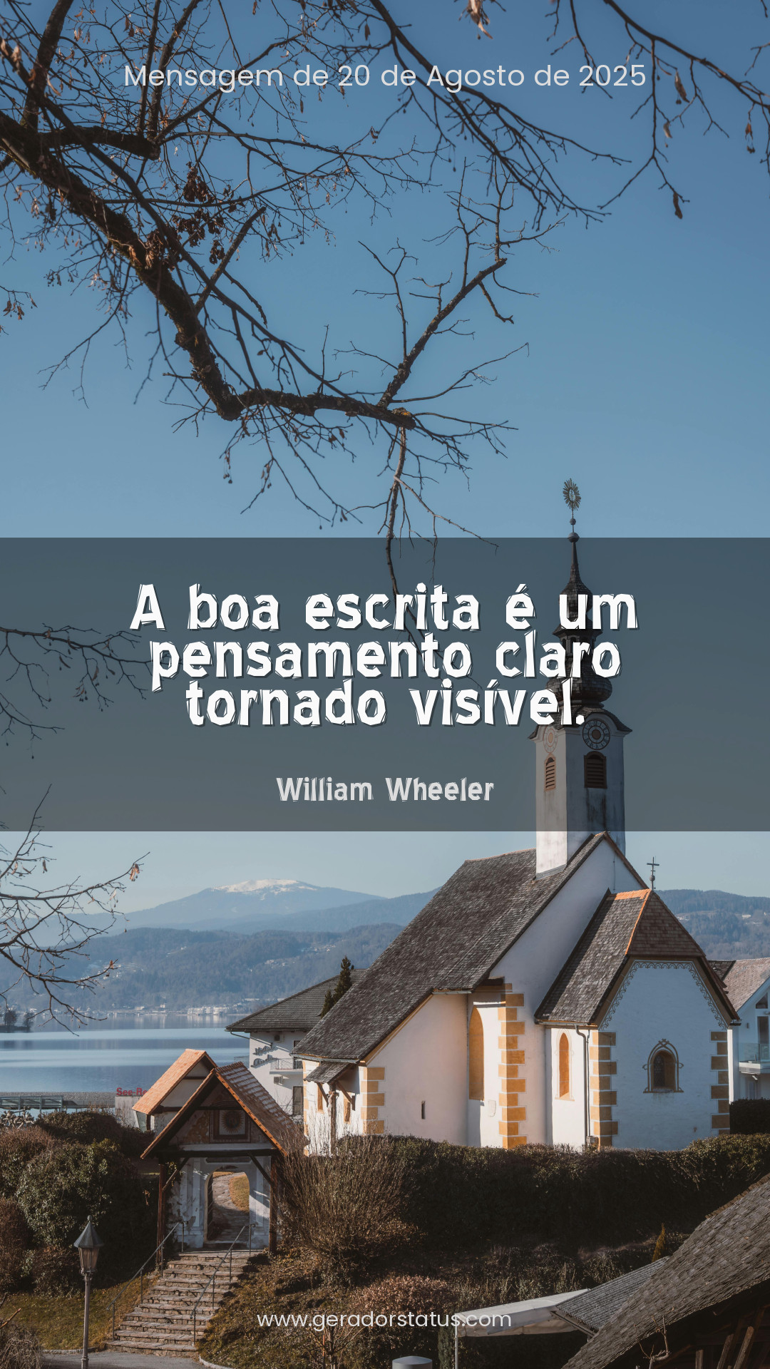 Status do dia: Citação