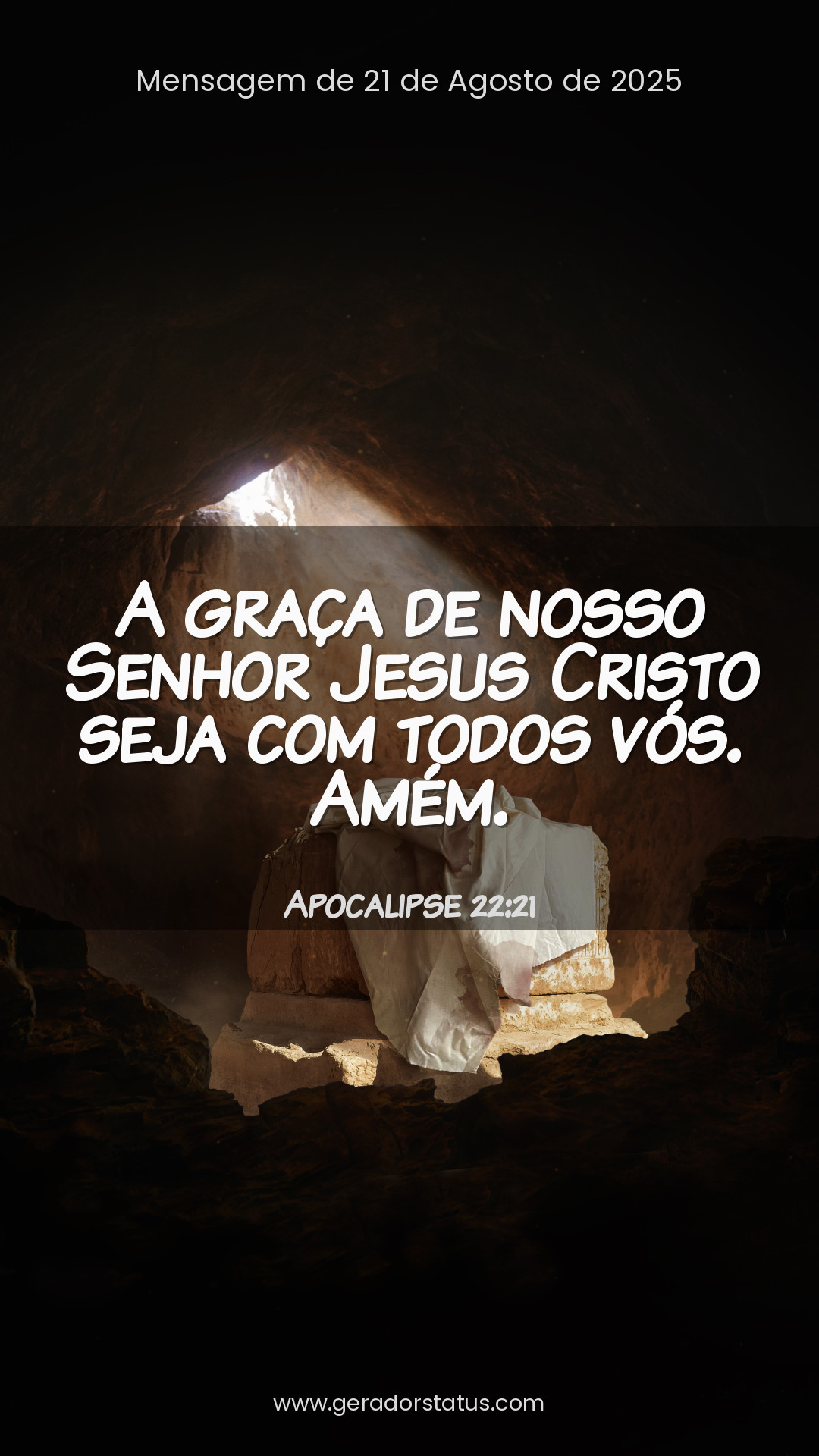 Status do dia: Versículo