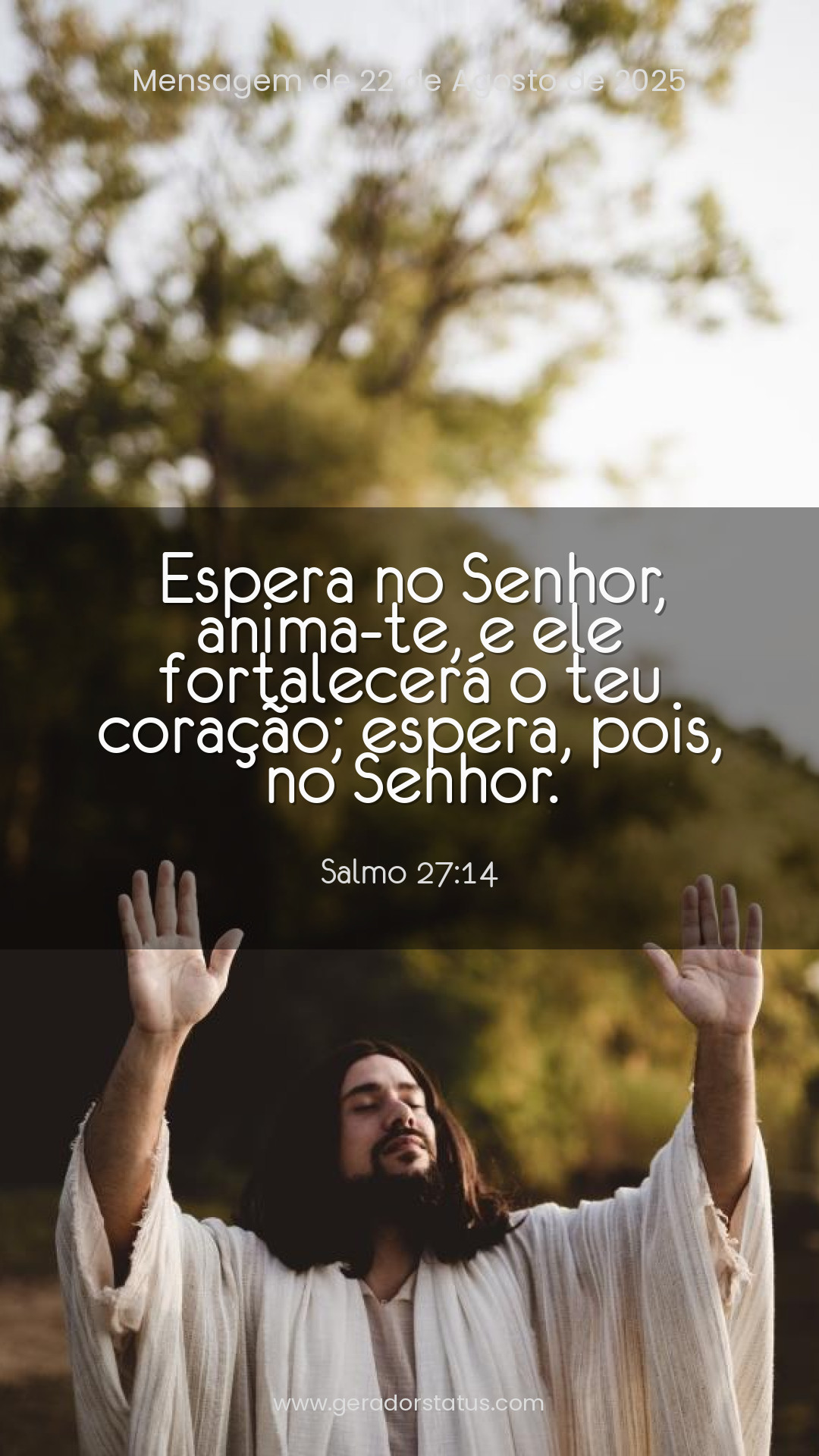 Status do dia: Salmo