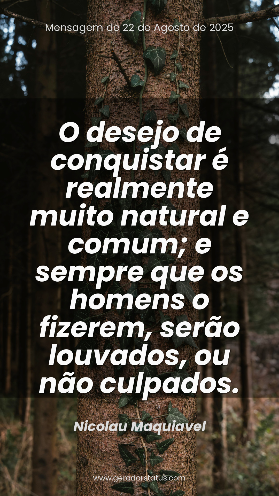 Status do dia: Sabedoria