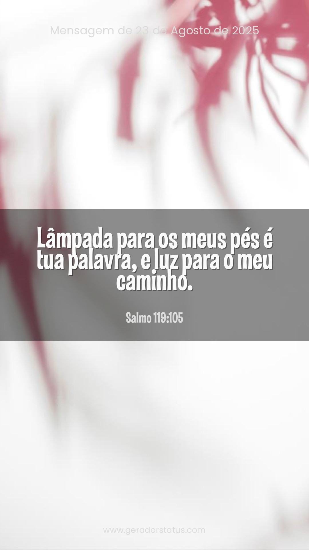 Status do dia: Salmo