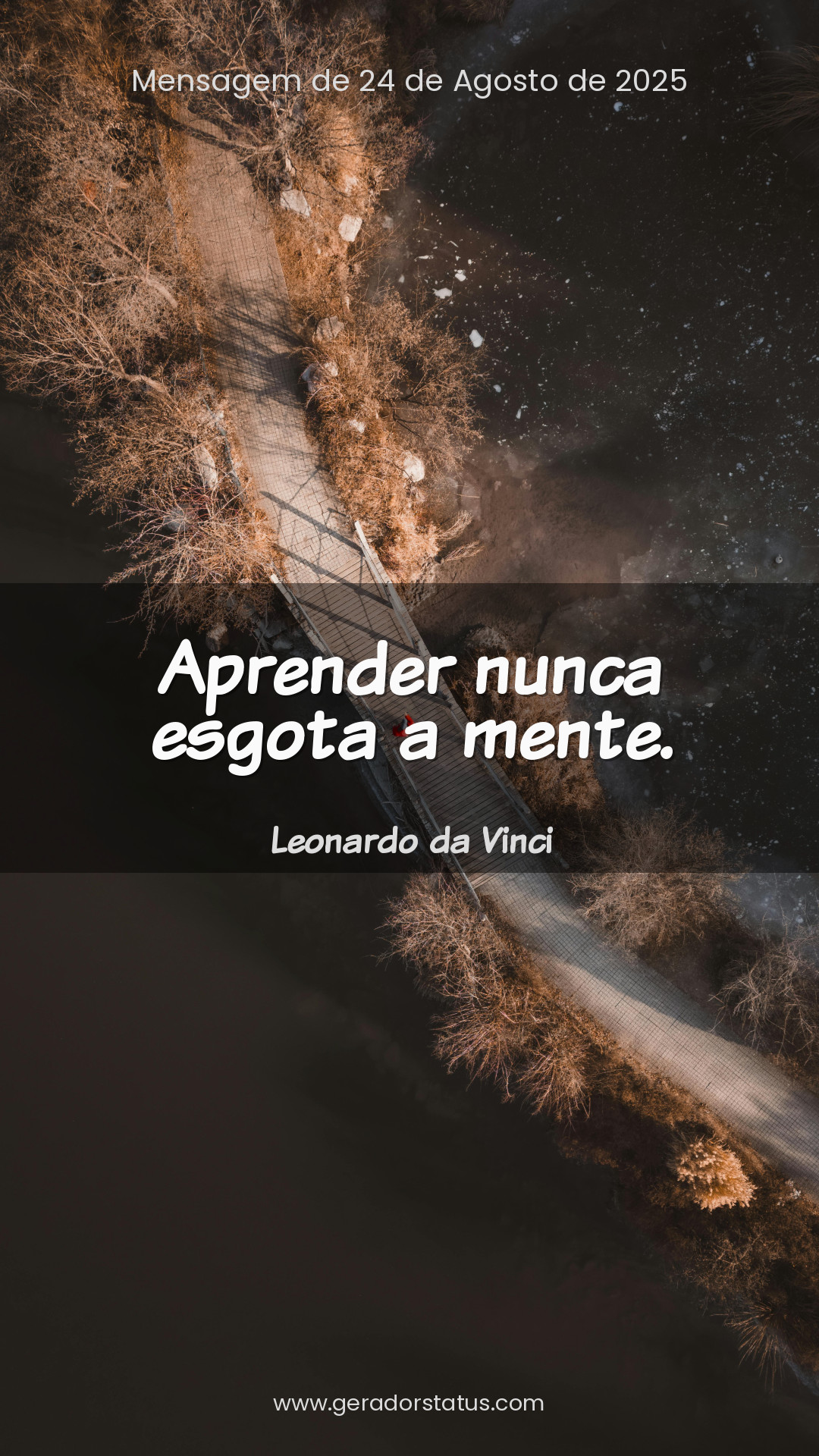 Status do dia: Reflexão