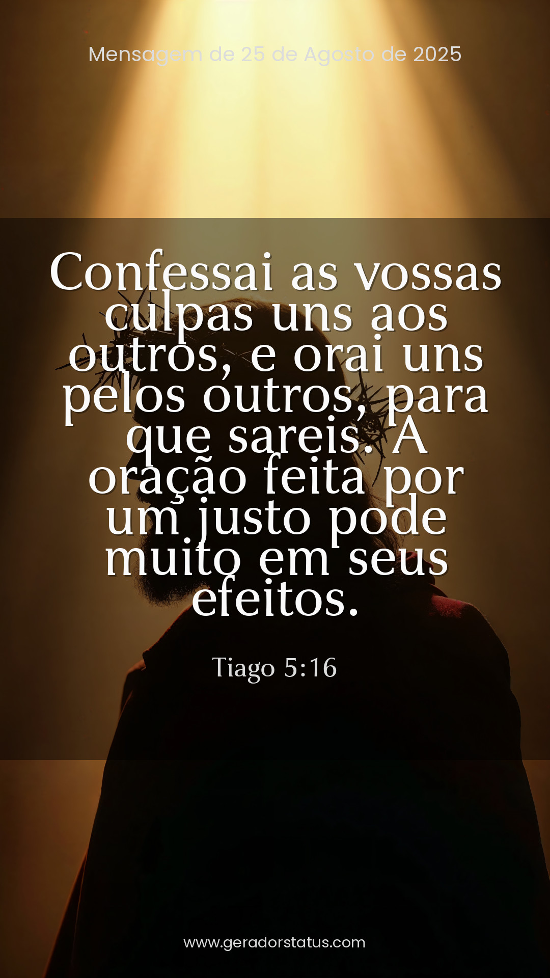 Status do dia: Versículo