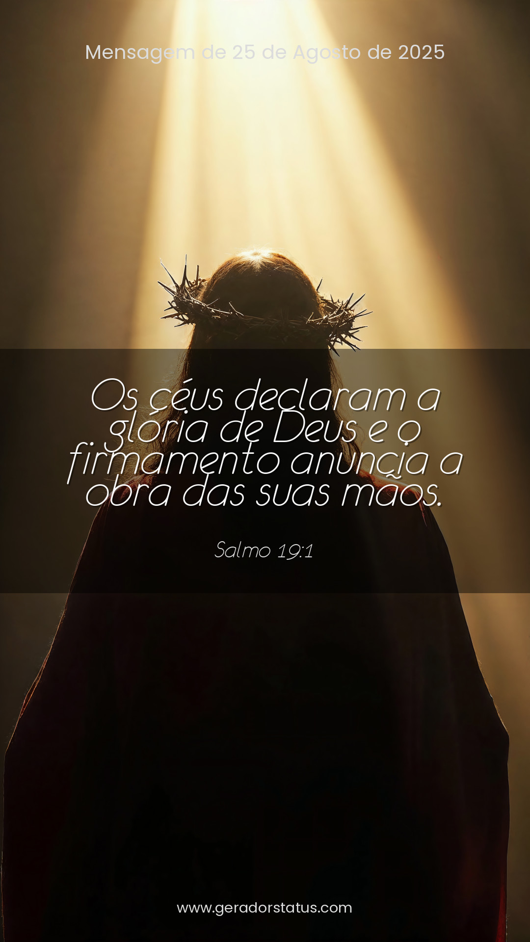 Status do dia: Salmo