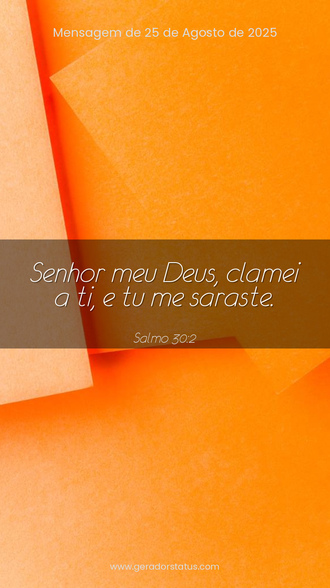 Status do dia: Salmo