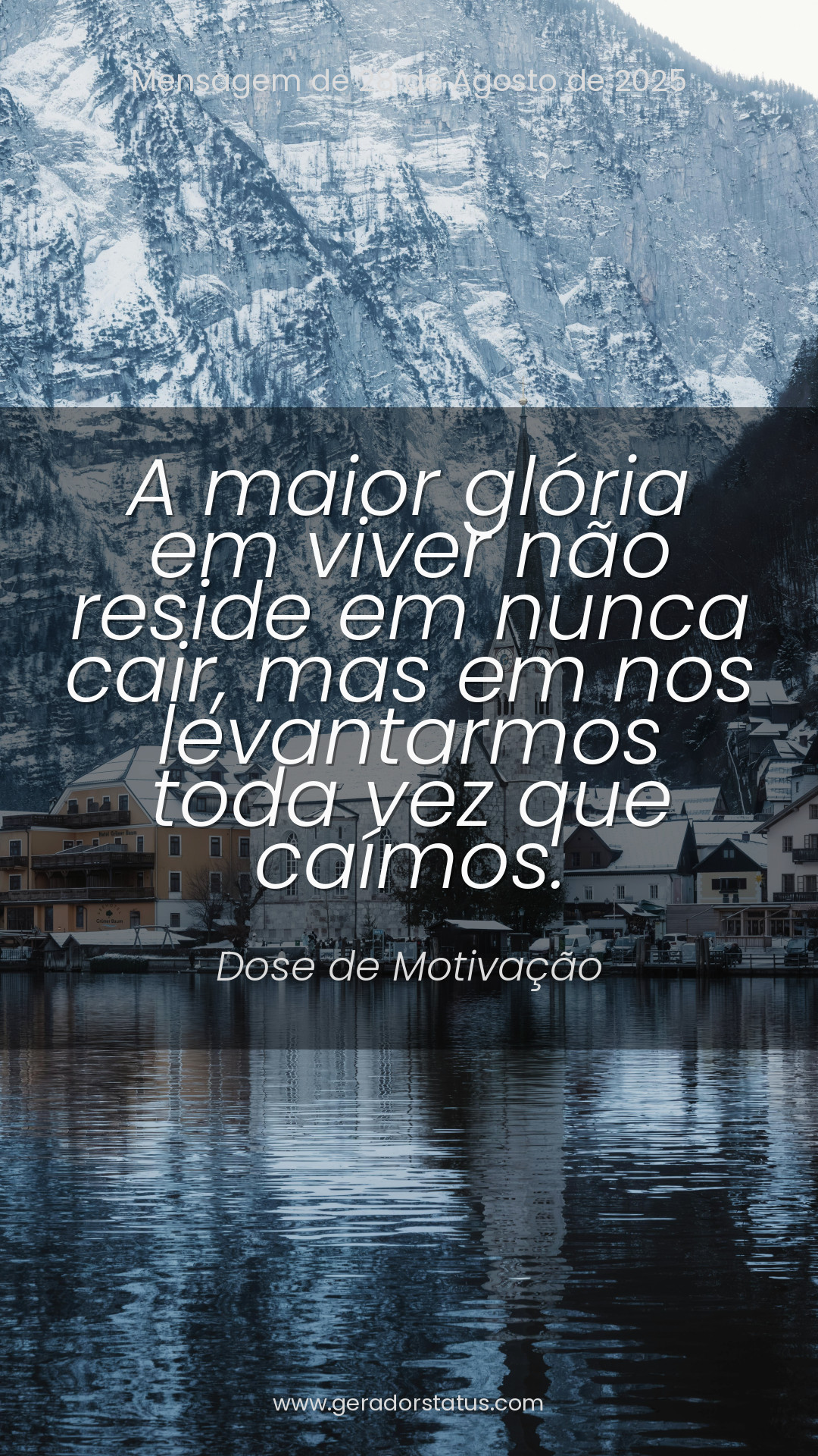 Status do dia: Motivacional