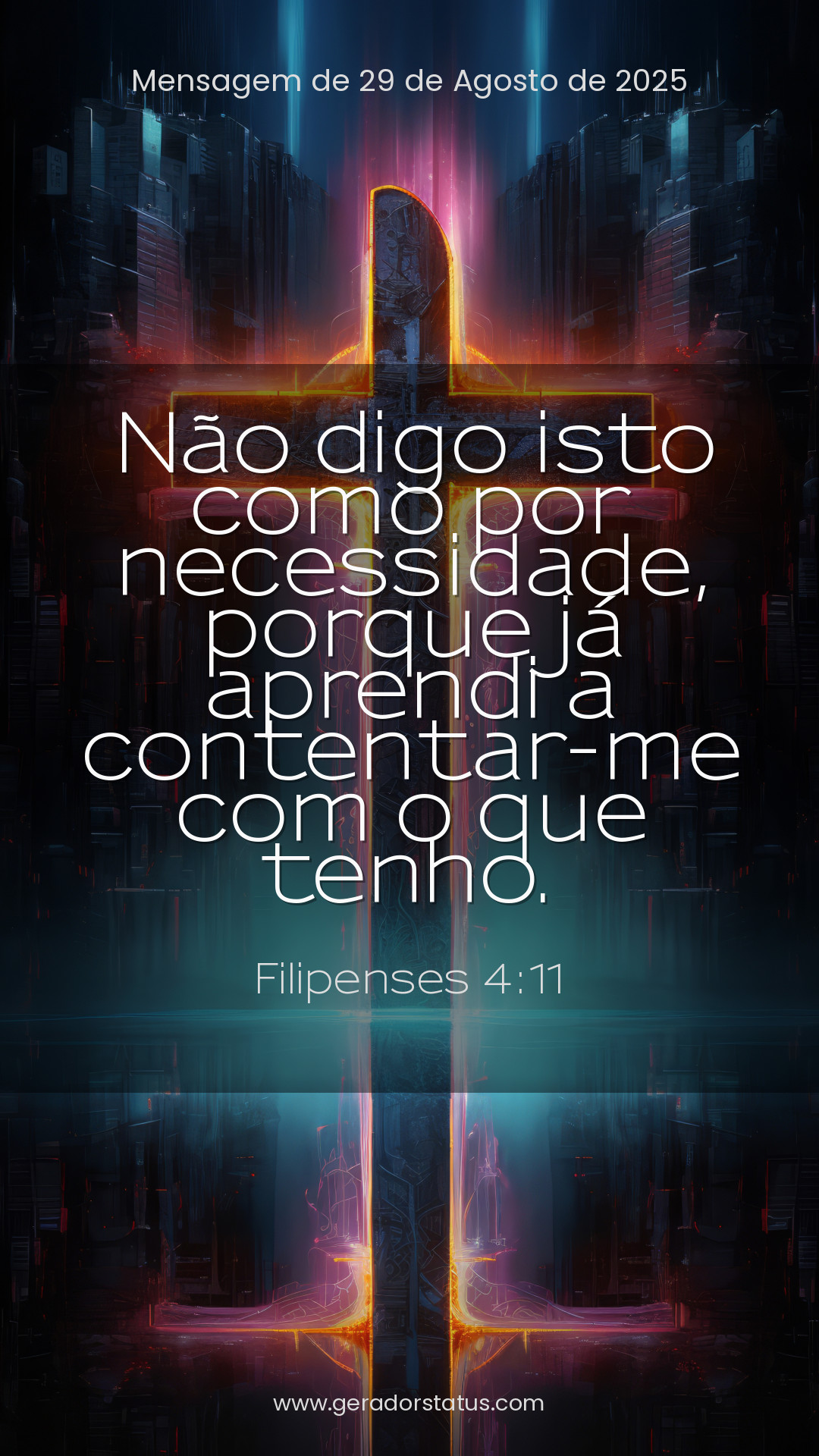 Status do dia: Versículo