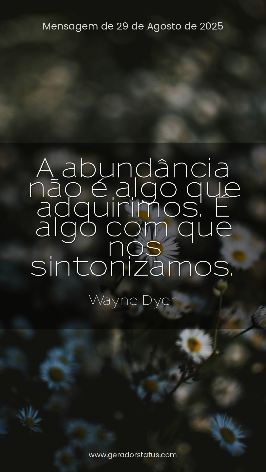 Status do dia: Sabedoria