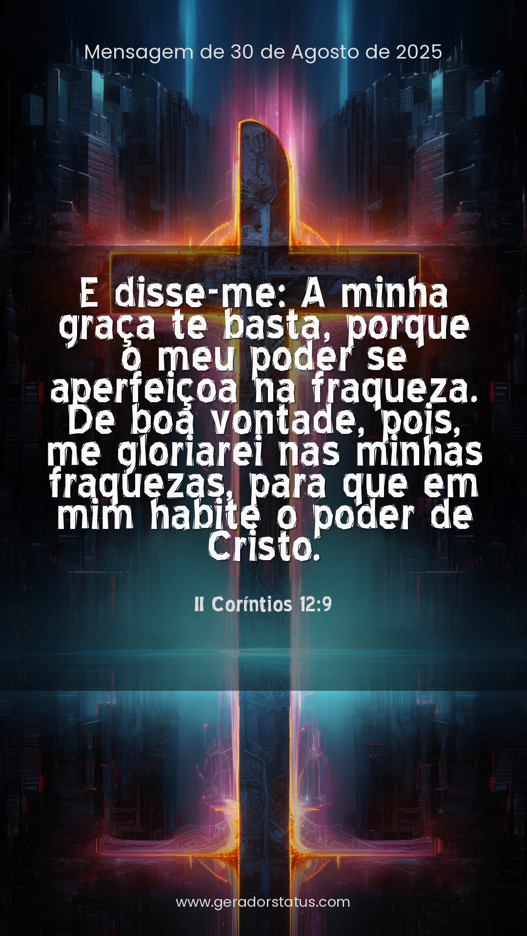 Status do dia: Versículo