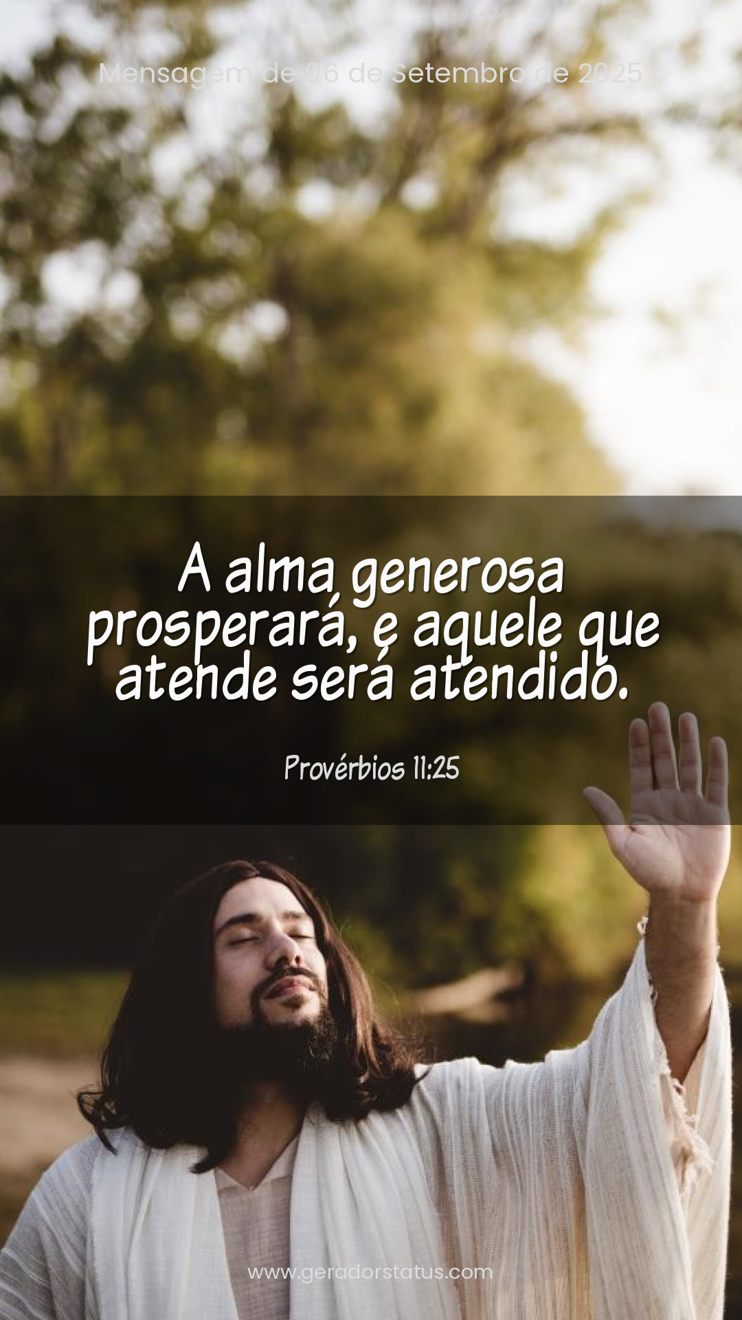 Status do dia: Versículo