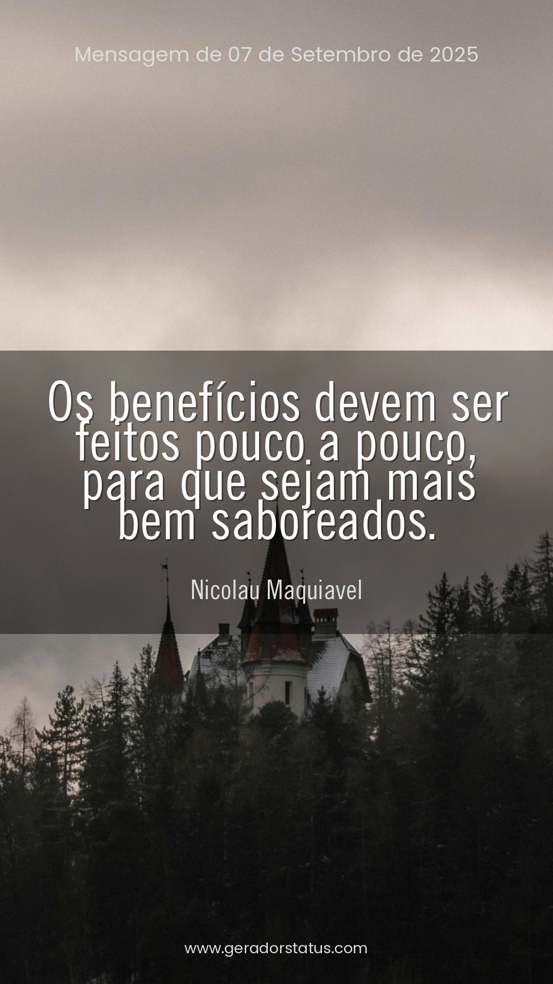 Status do dia: Sabedoria