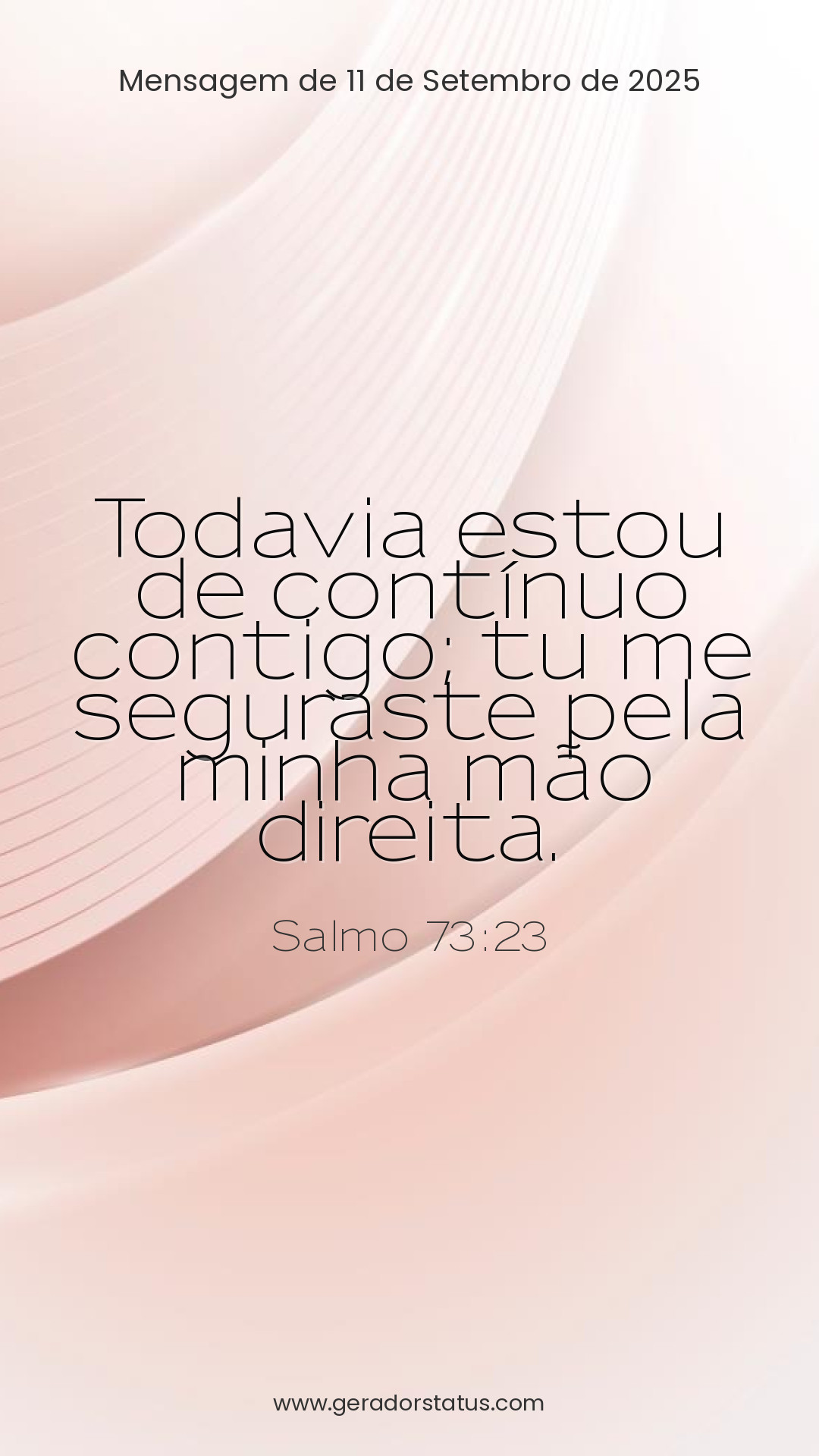 Status do dia: Salmo