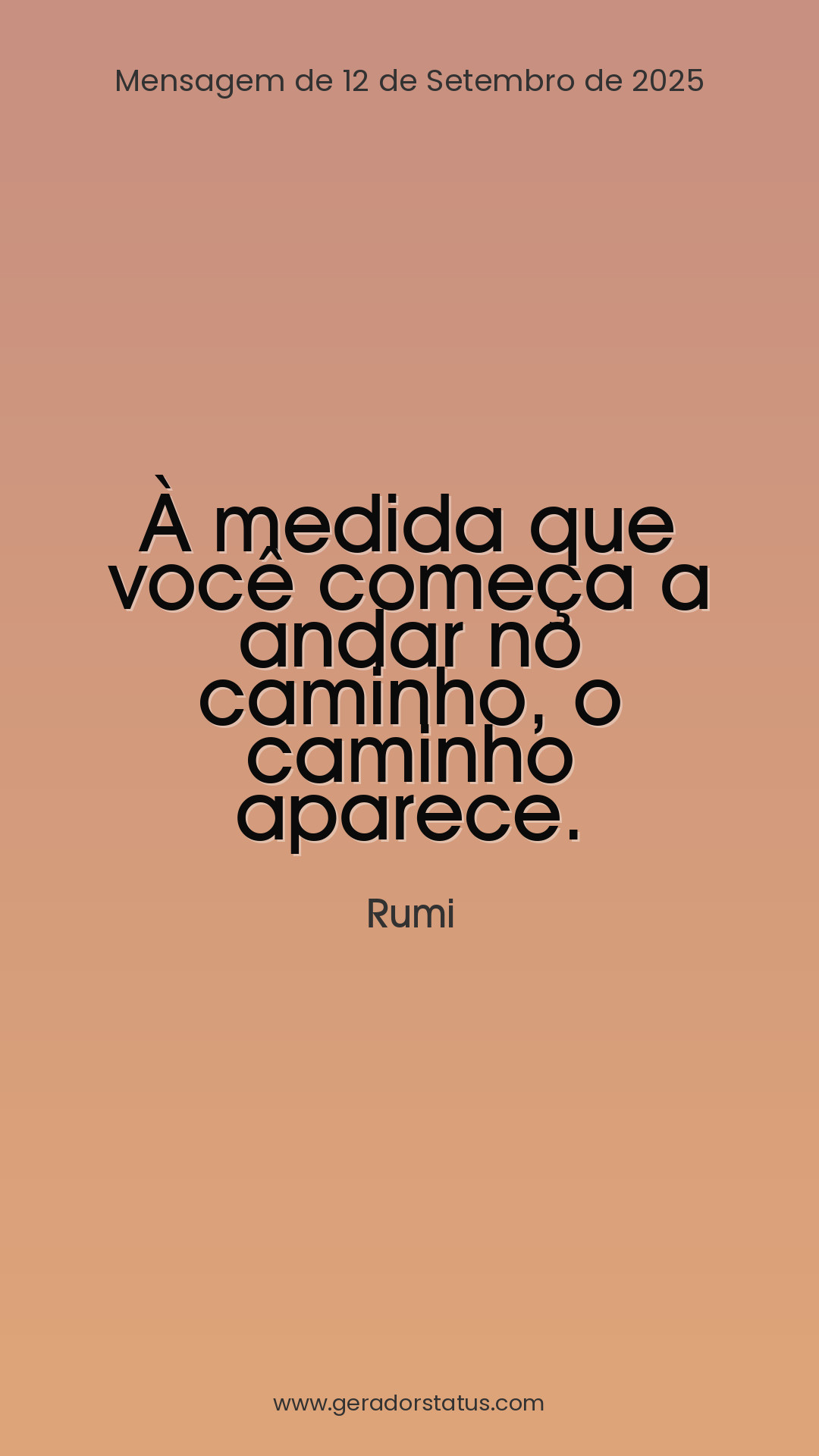 Status do dia: Reflexão