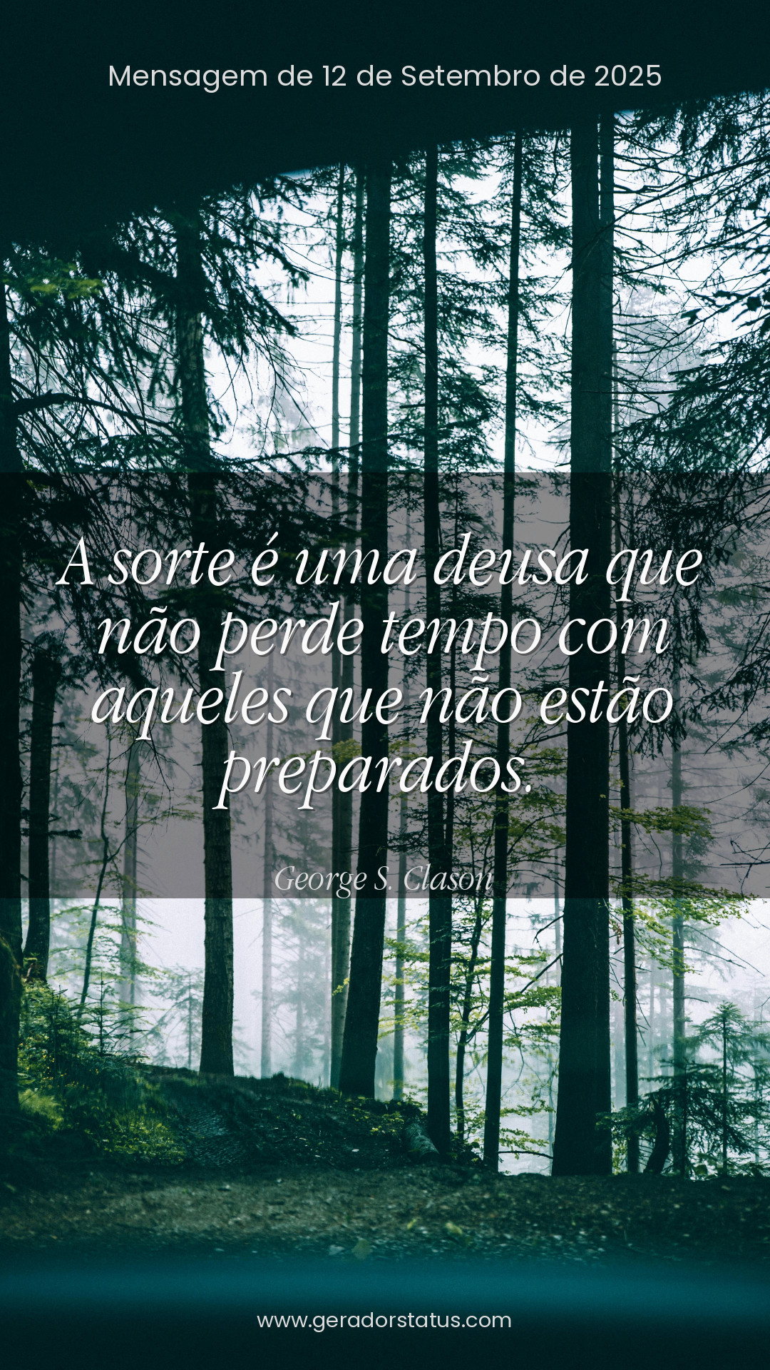 Status do dia: Sabedoria