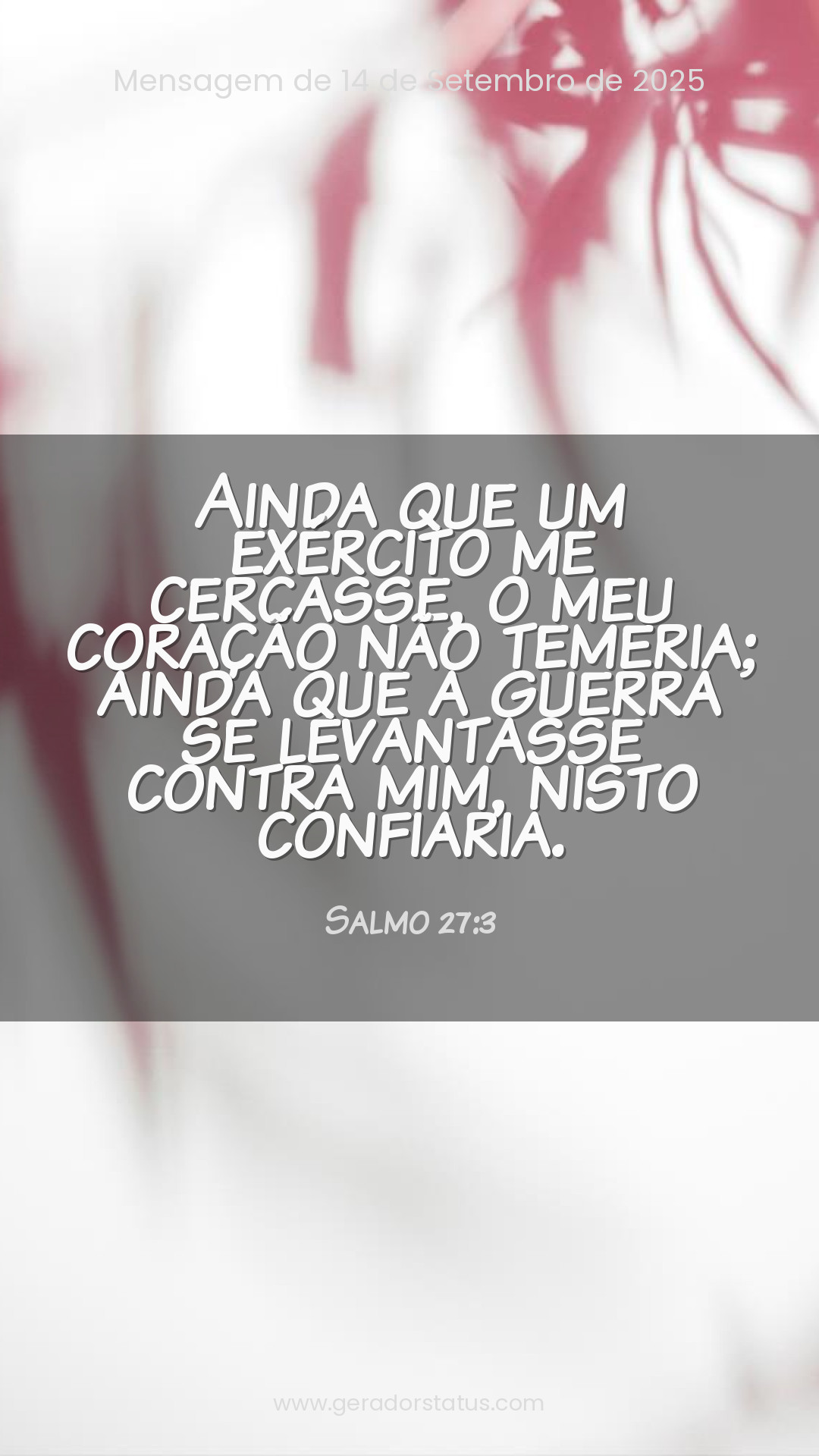 Status do dia: Salmo