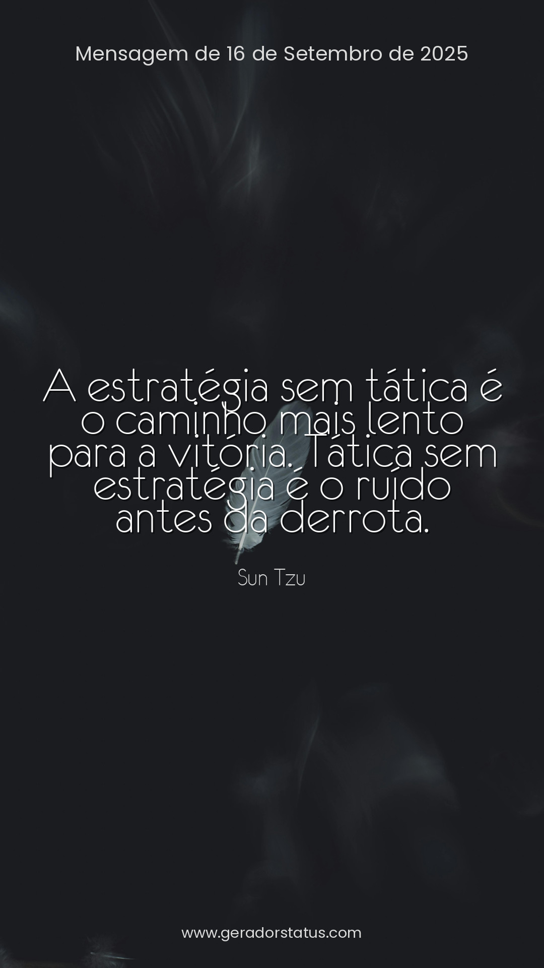 Status do dia: Sabedoria