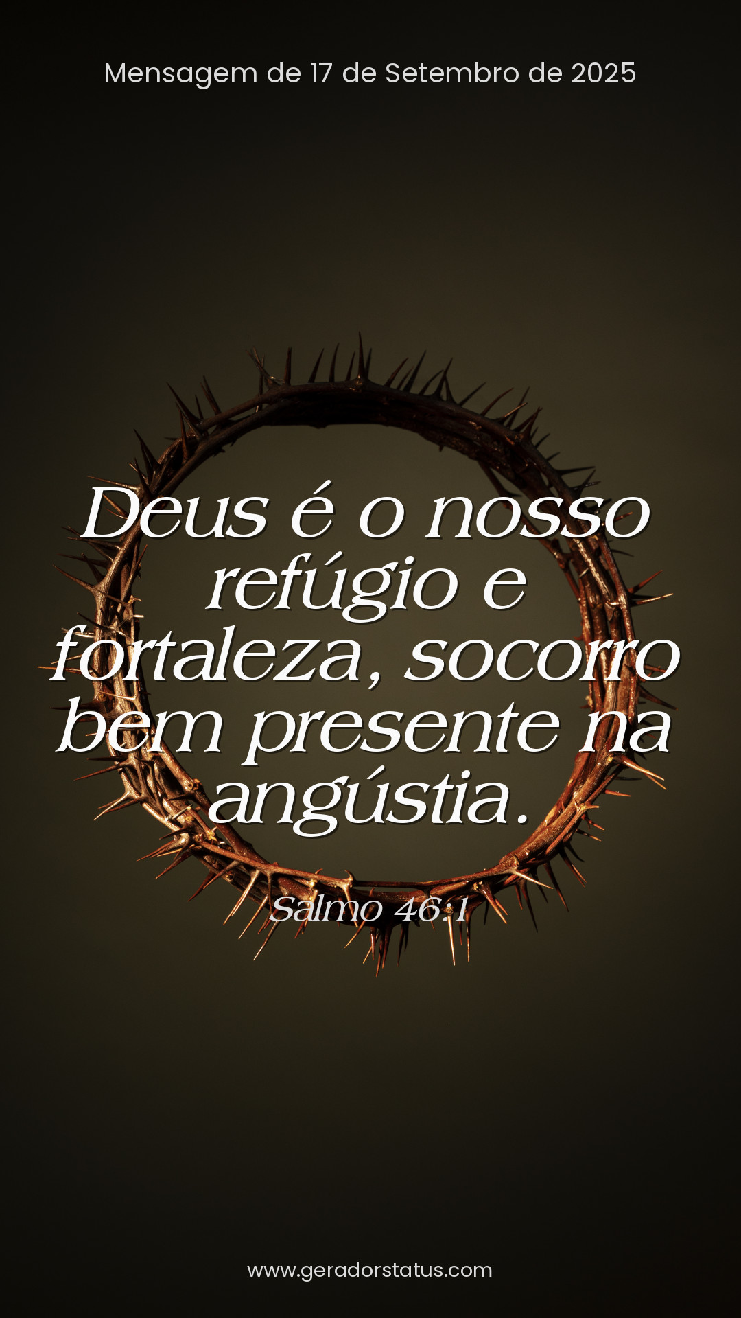 Status do dia: Salmo