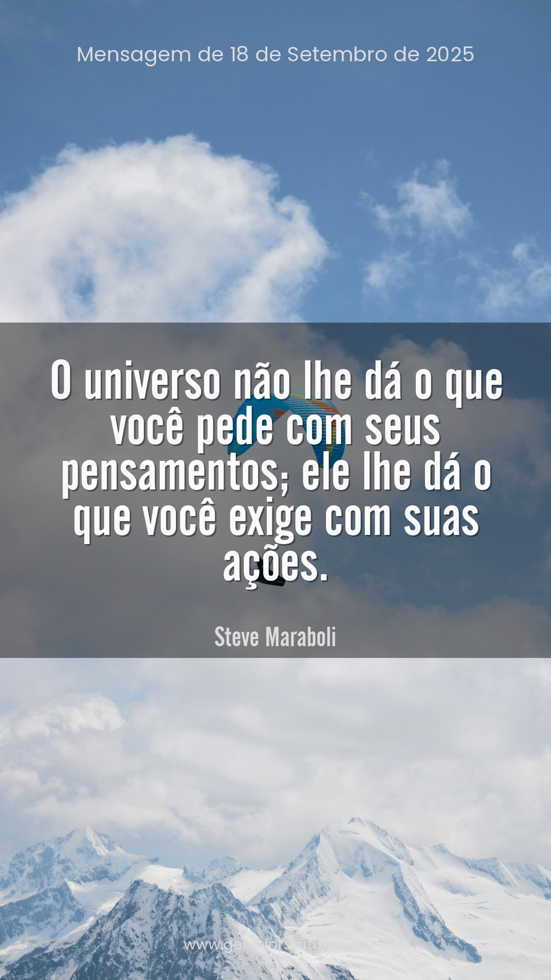 Status do dia: Sabedoria