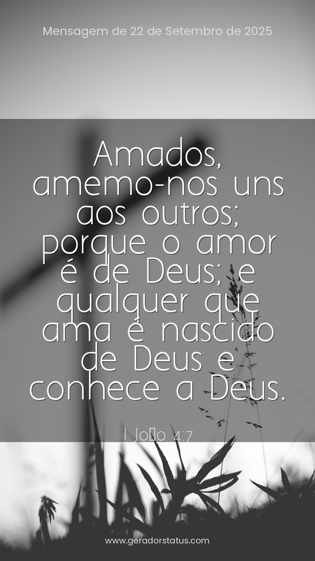 Status do dia: Versículo