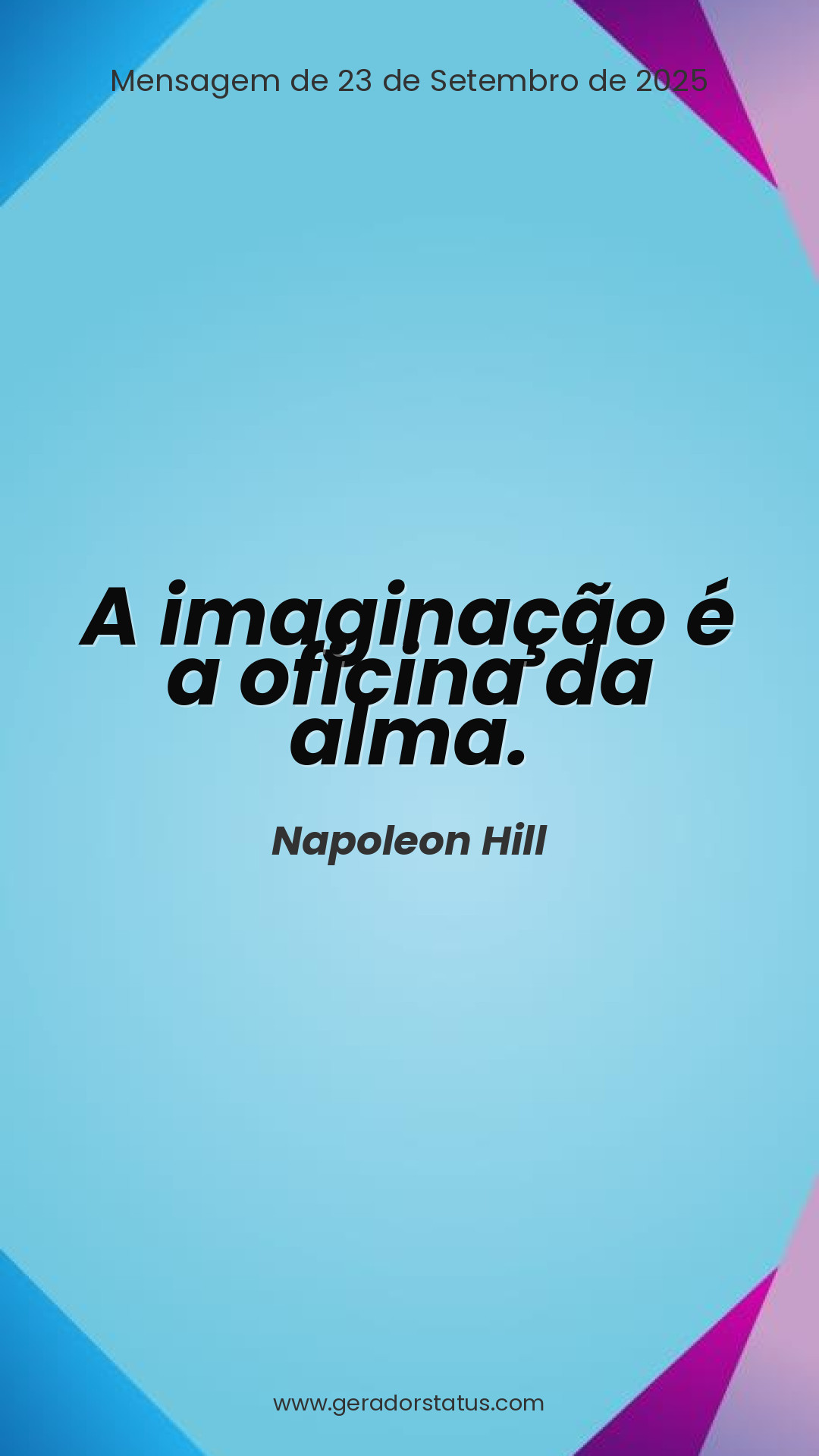 Status do dia: Sabedoria