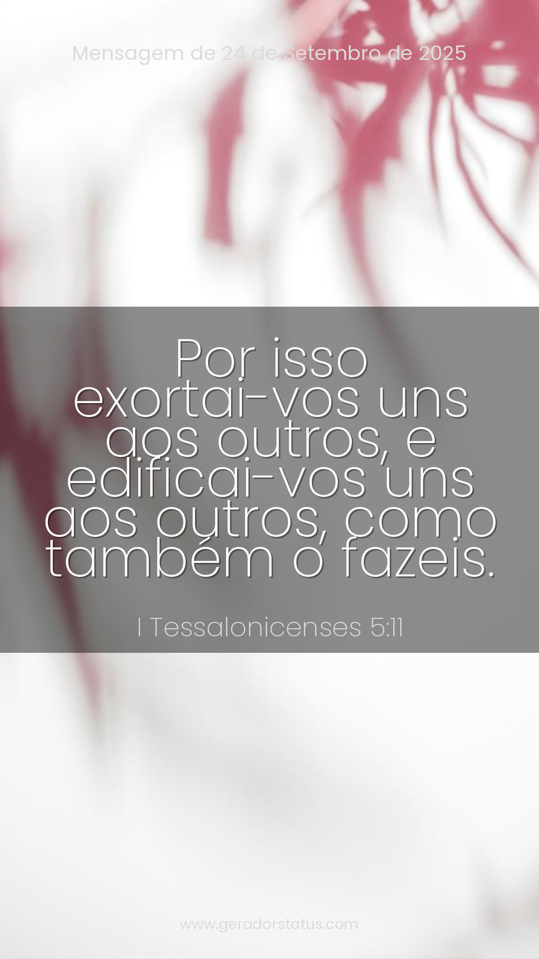 Status do dia: Versículo