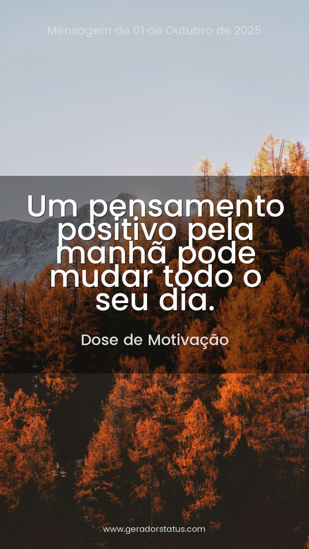 Status do dia: Motivacional