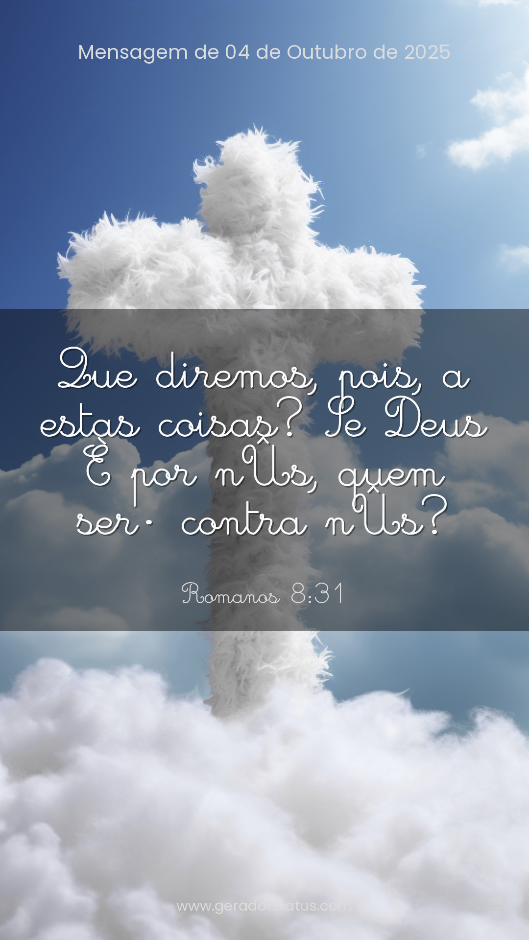 Status do dia: Versículo