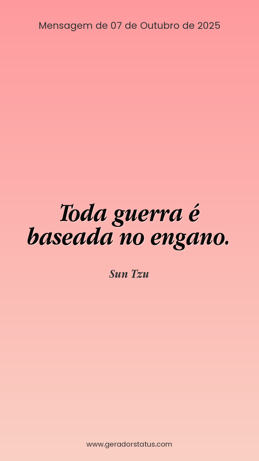 Status do dia: Sabedoria