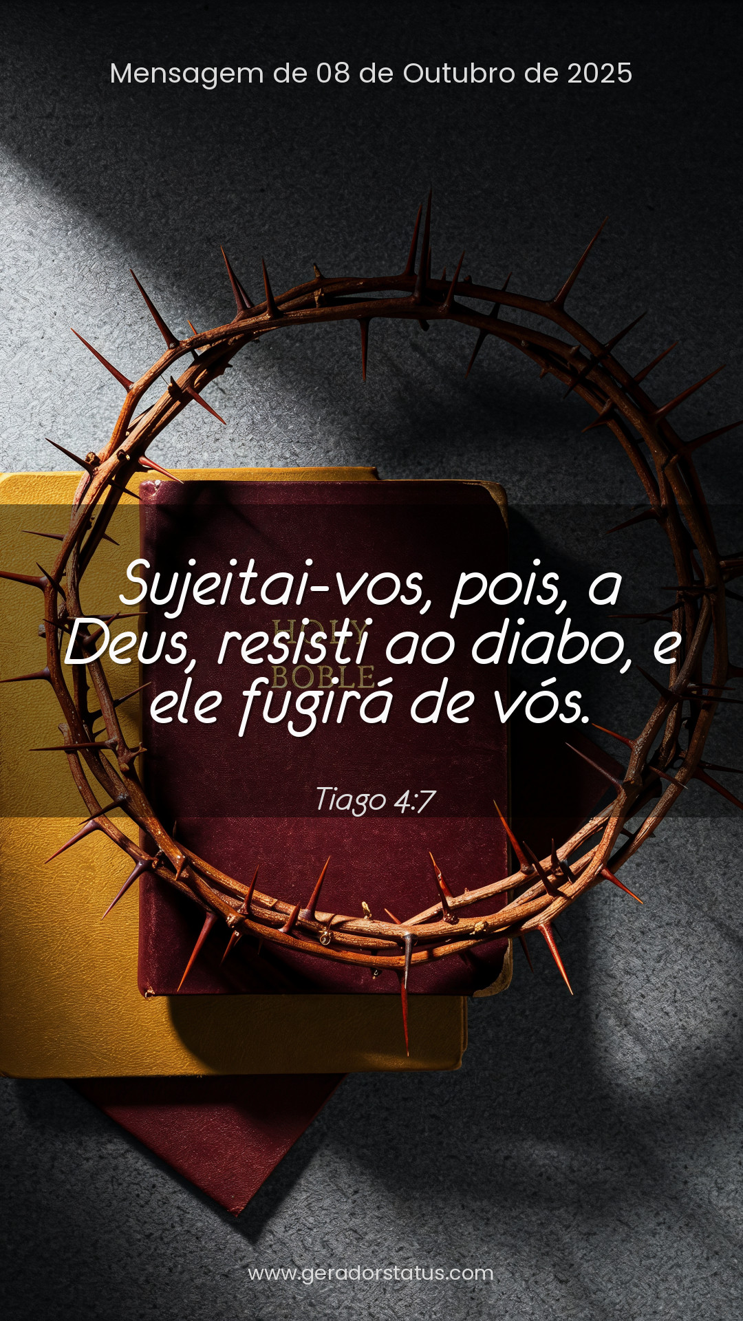 Status do dia: Versículo