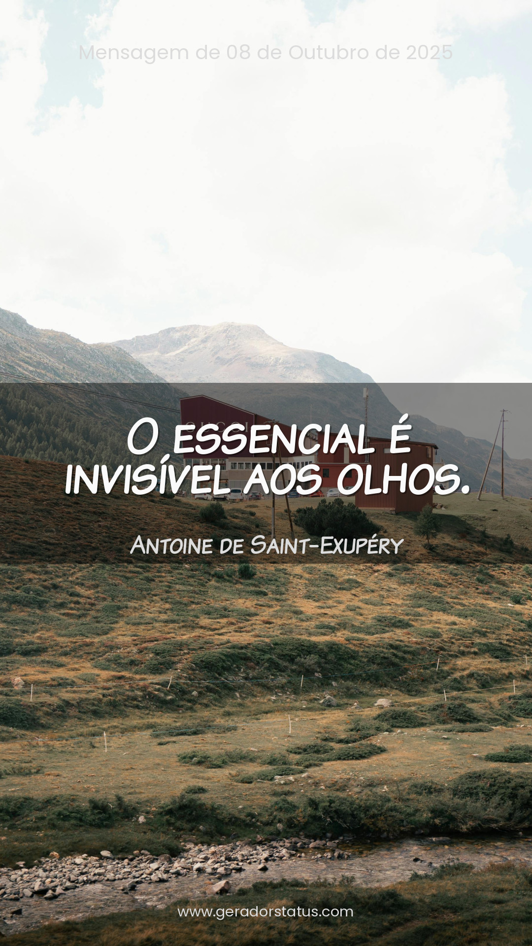 Status do dia: Citação