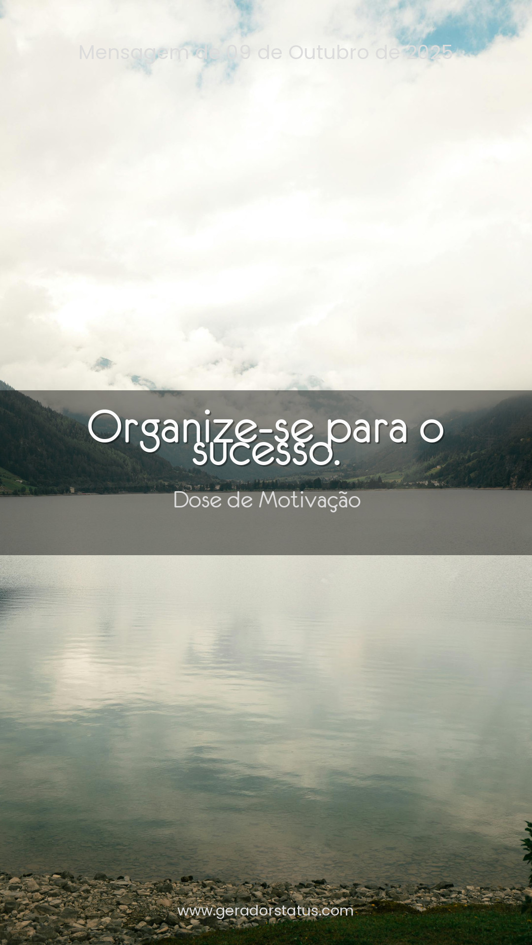 Status do dia: Motivacional