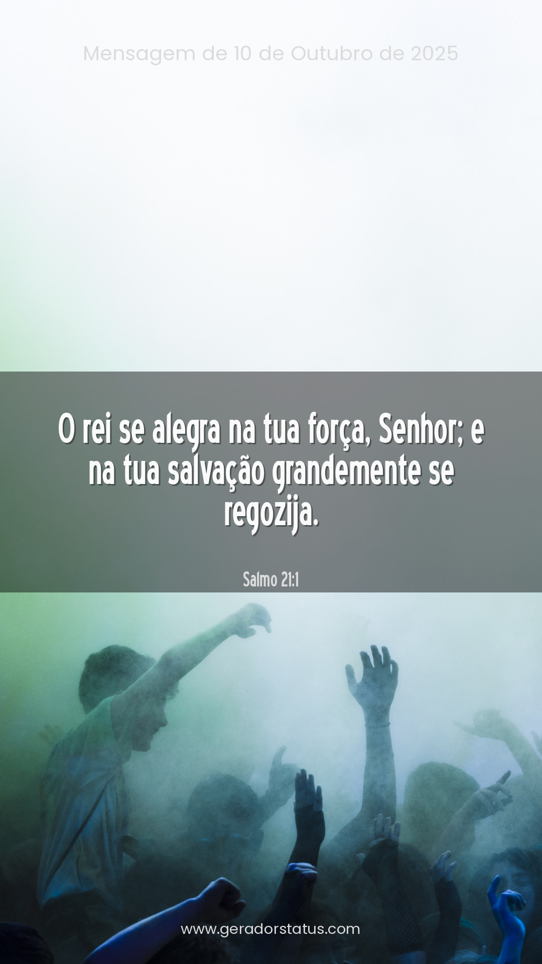 Status do dia: Salmo