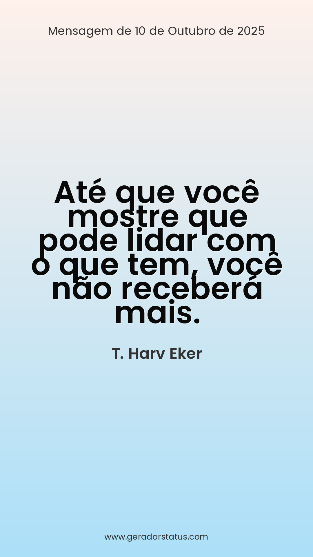 Status do dia: Sabedoria