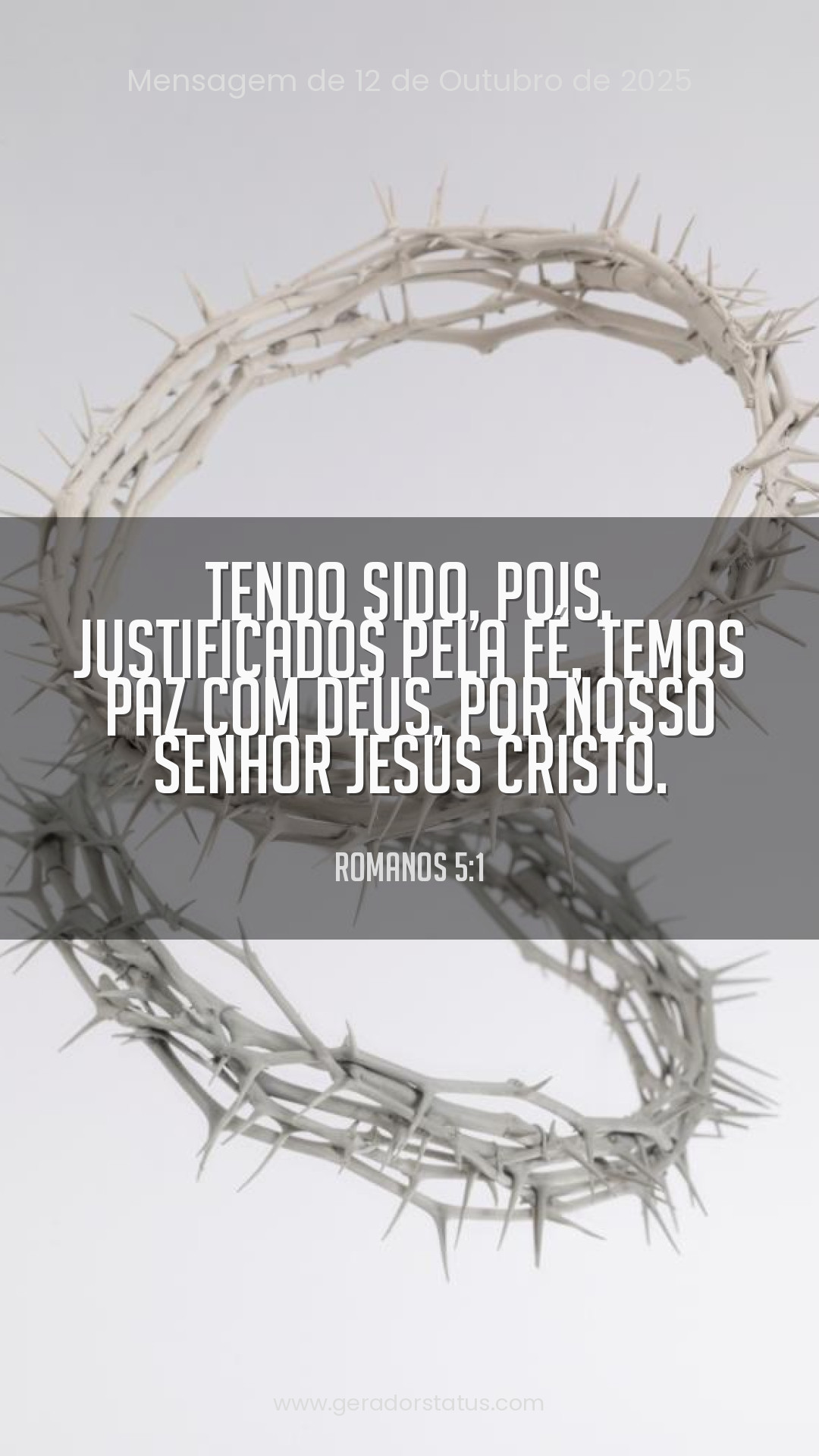 Status do dia: Versículo