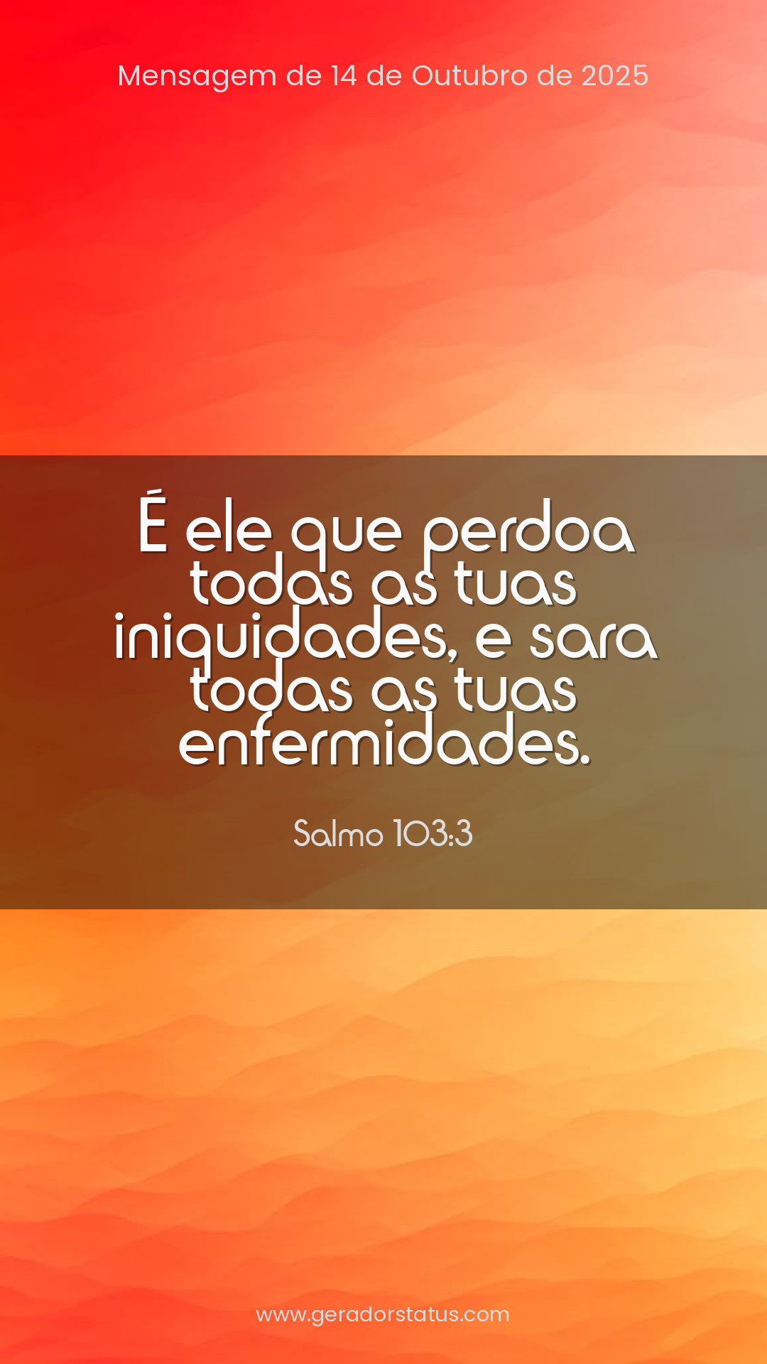 Status do dia: Salmo