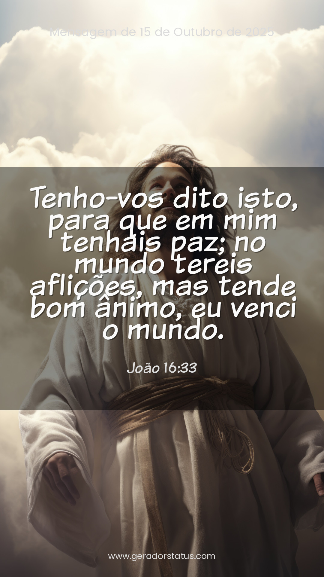 Status do dia: Versículo