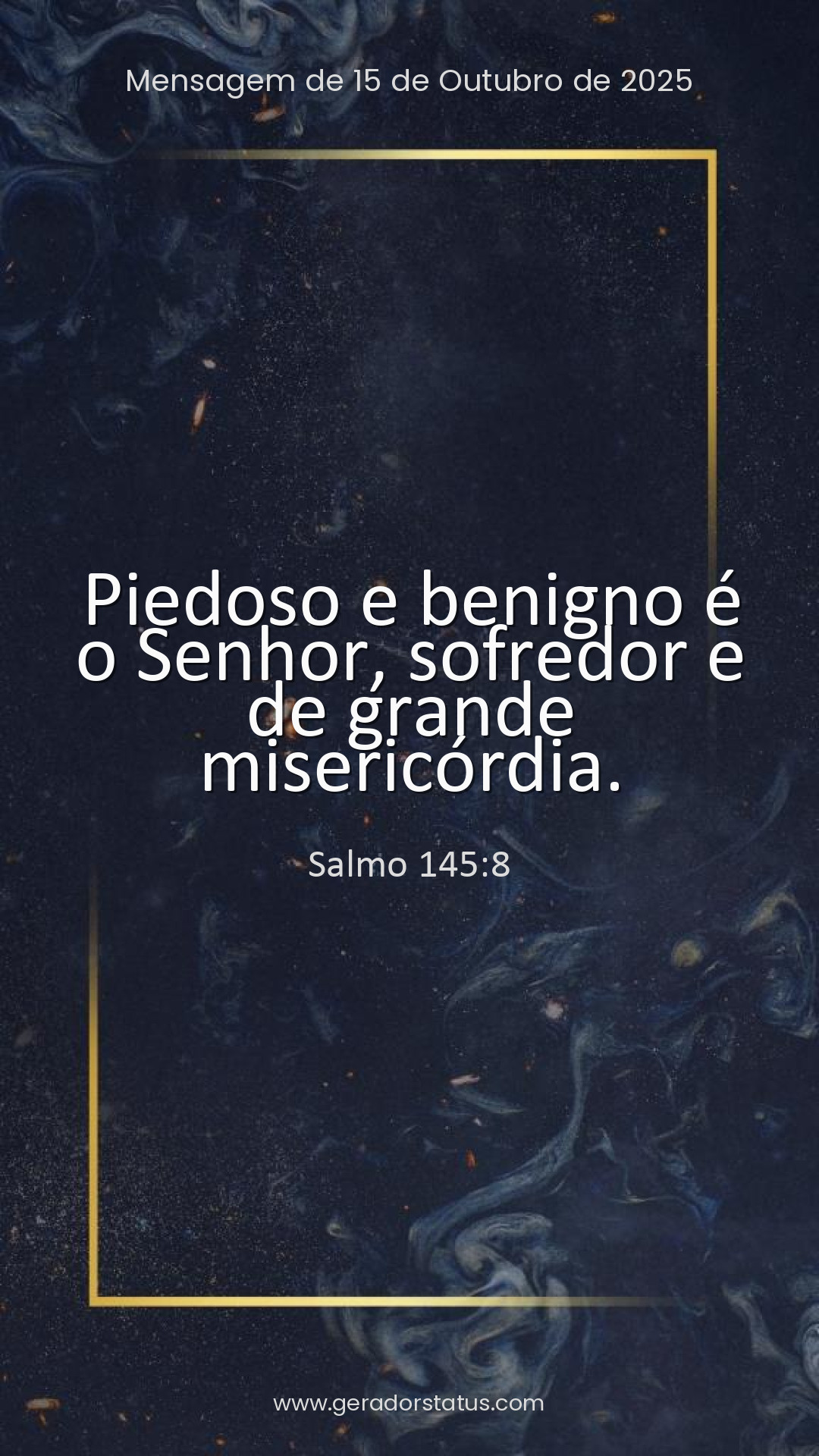 Status do dia: Salmo