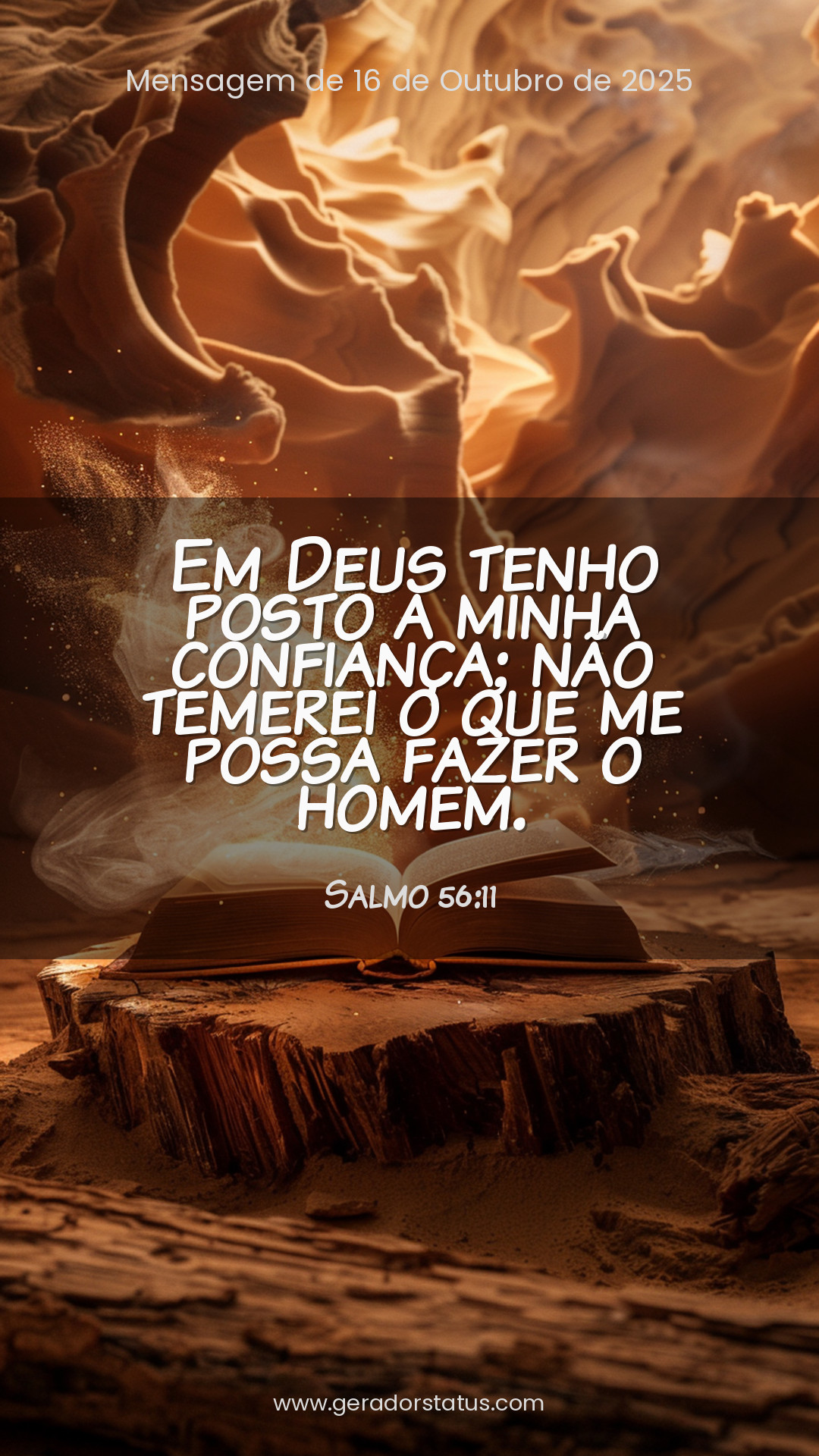 Status do dia: Salmo