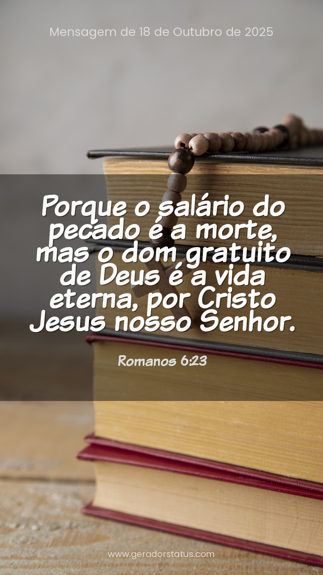 Status do dia: Versículo