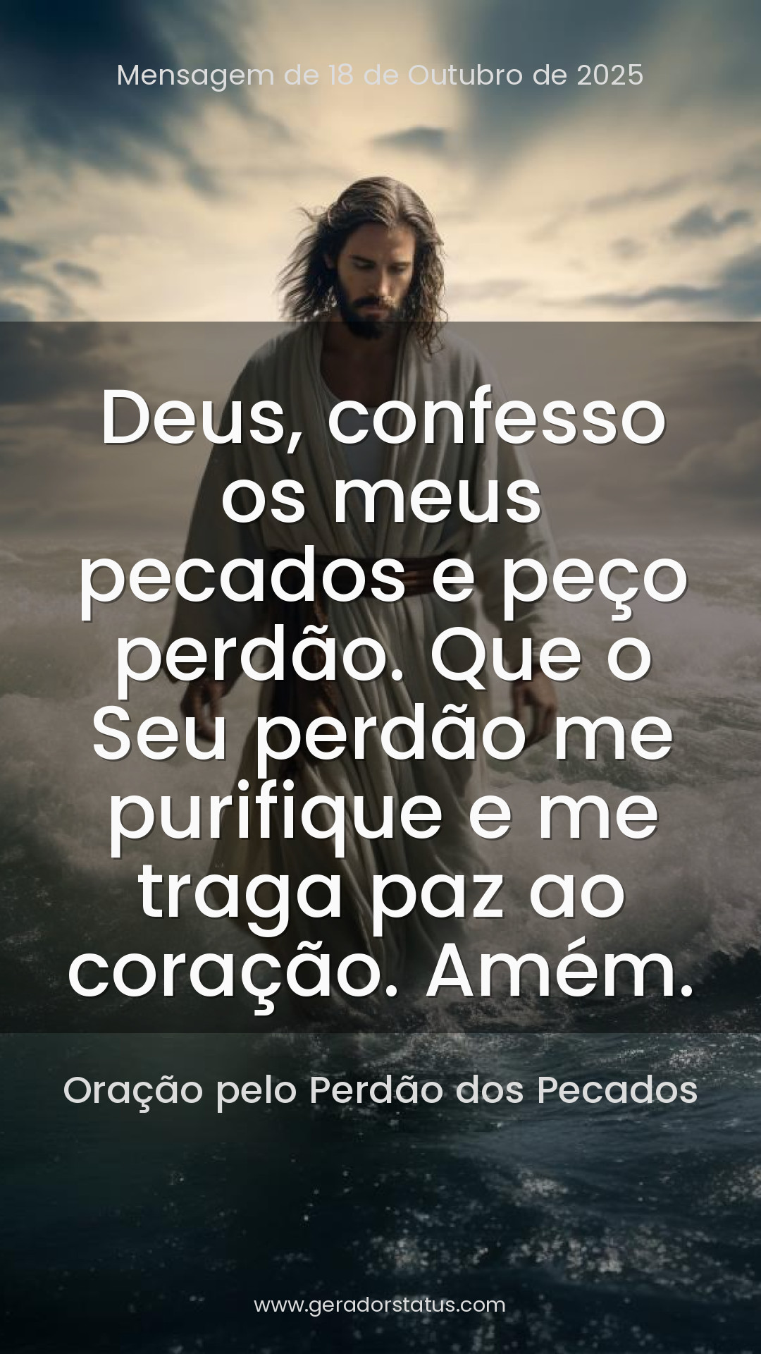 Status do dia: Oração Cristã