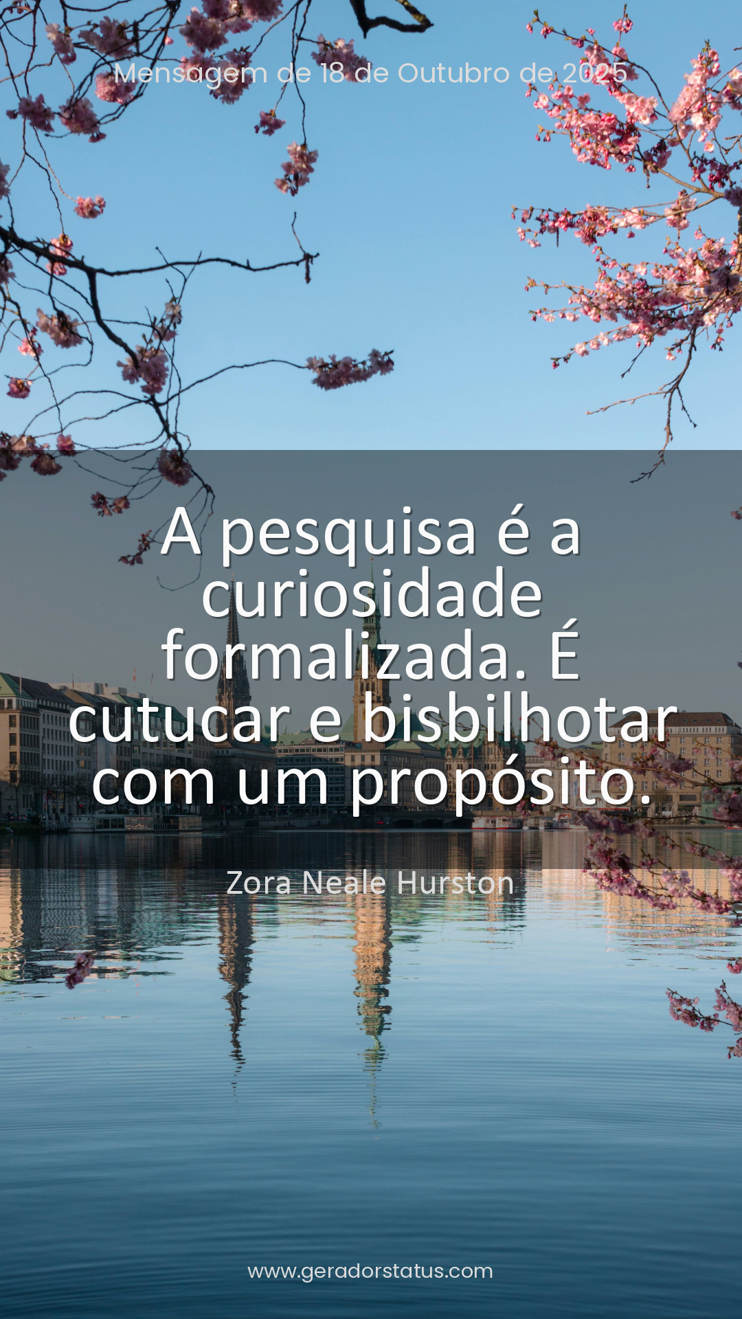 Status do dia: Citação