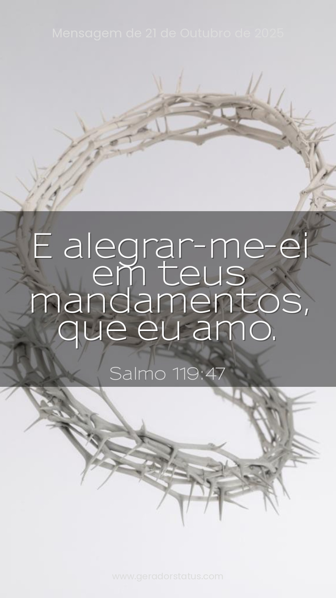 Status do dia: Salmo